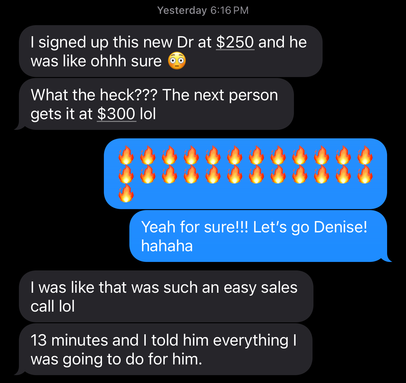 Denise's testimonial