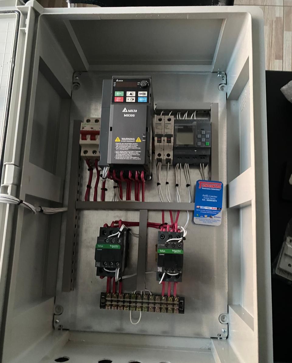 Tableros de control eléctrico