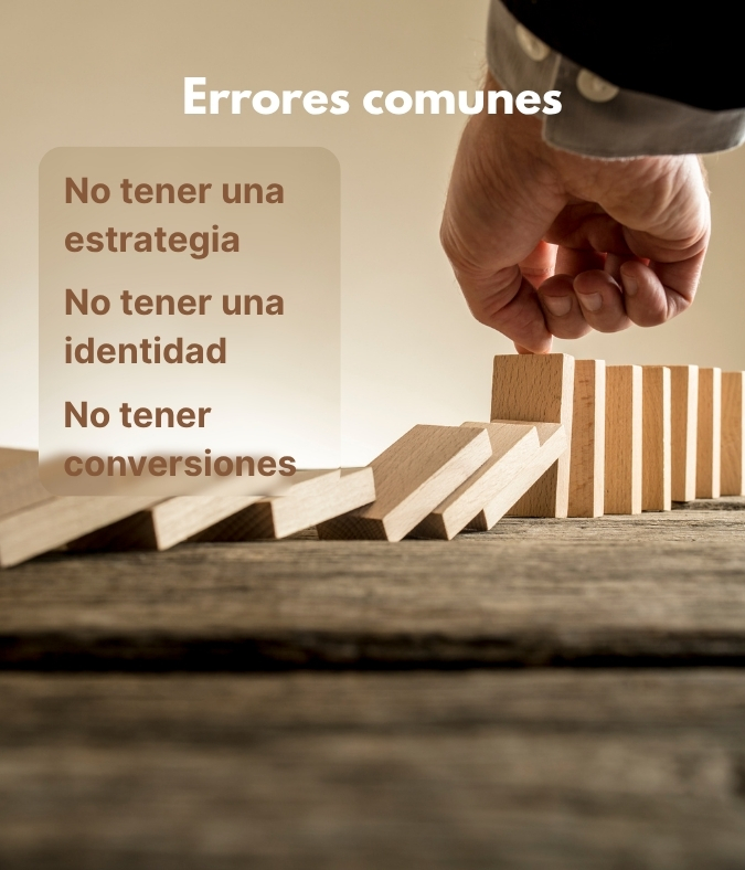 Errores comunes de marketing en redes sociales para agentes Errores comunes de marketing en redes sociales para agentes