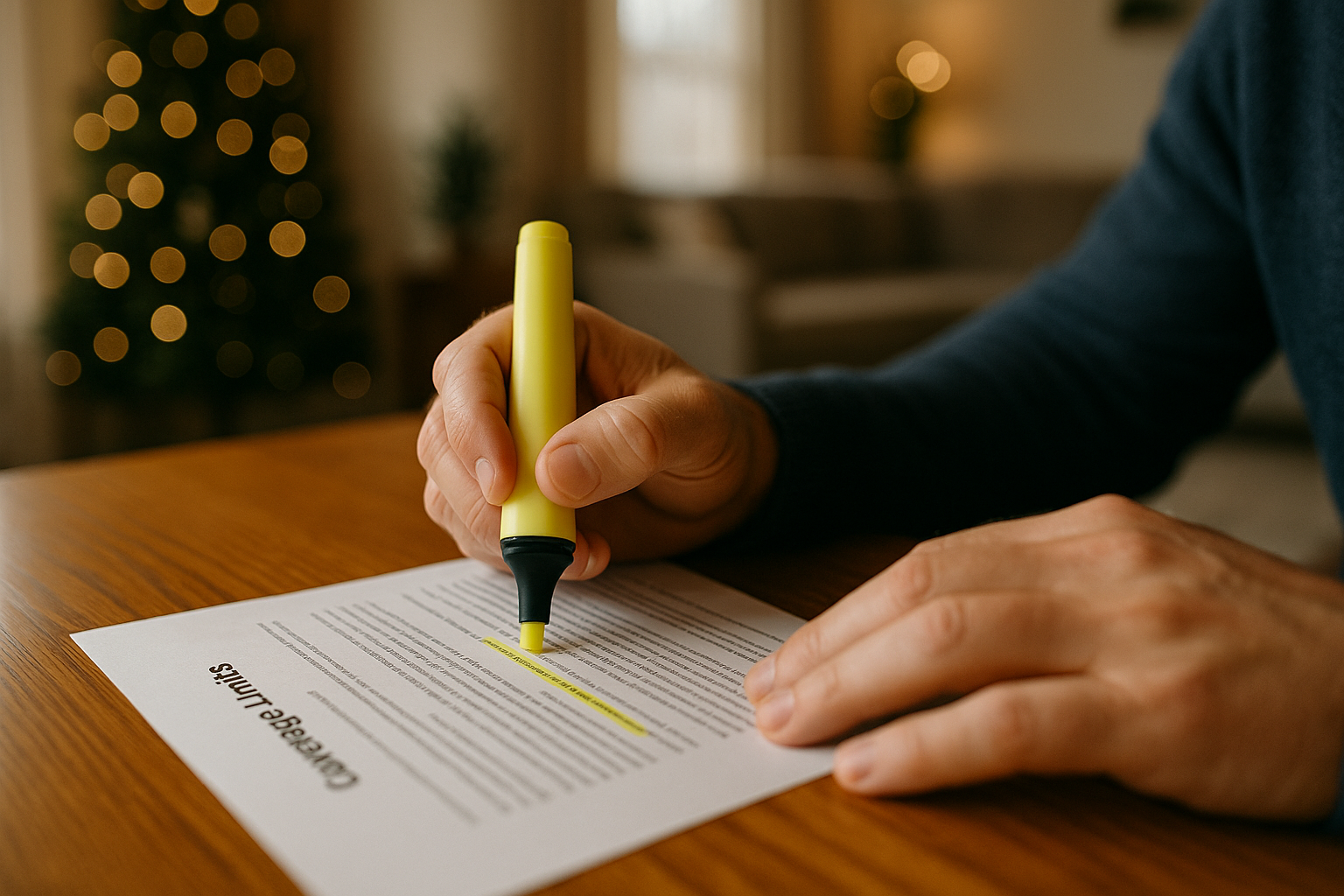 Person Reviewing Document