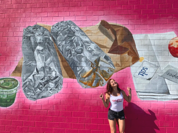 Breakfast Tacos Mural by Eva Sanchez 