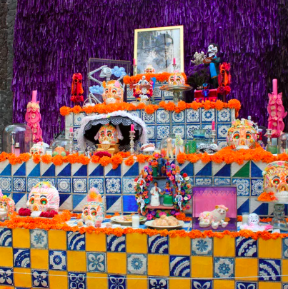 Dia de los Muertos Ofrenda 