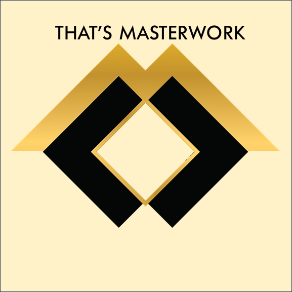 Masterwork360 logo showing top M letterform representing Masterwork - the overarching framework that bridges practical and aspirational