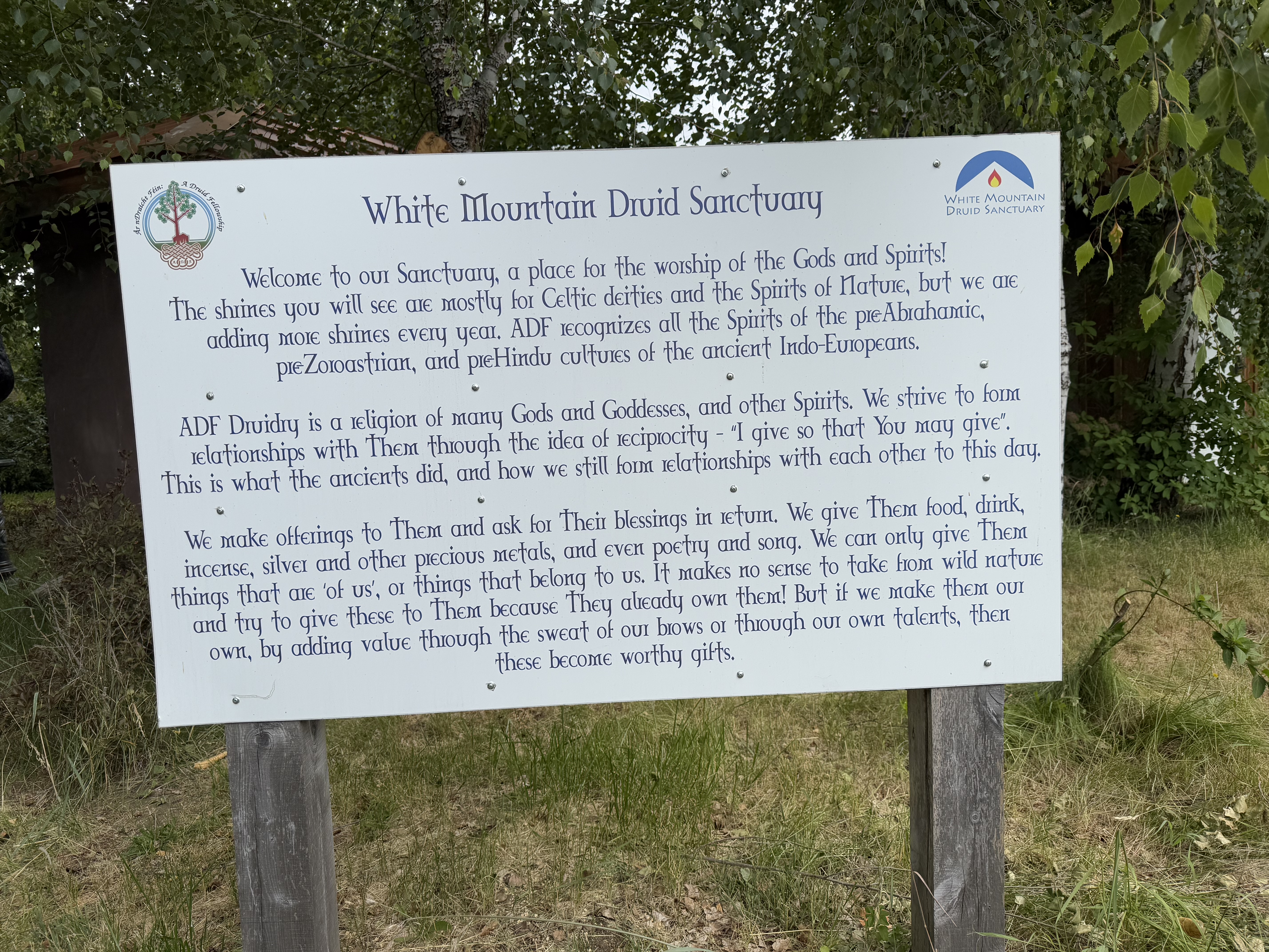 white mountain sactuary