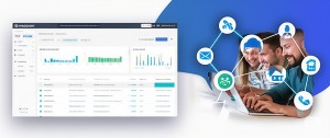 GoHighLevel CRM dashboard showing lead management and campaign analytics, with three smiling professionals collaborating on marketing and sales strategies. Icons represent key features like email, SMS, social media, and calls, highlighting GoHighLevel's all-in-one platform for small businesses and entrepreneurs seeking marketing automation and productivity. GoHighLevel CRM dashboard showing lead management and campaign analytics, with three smiling professionals collaborating on marketing and sales strategies. Icons represent key features like email, SMS, social media, and calls, highlighting GoHighLevel's all-in-one platform for small businesses and entrepreneurs seeking marketing automation and productivity.