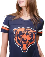 Ultra Game Women's NFL Official Soft Mesh T-Shirt Image