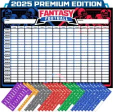 Fantasy Football Draft Board 2025 Kit Image