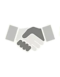 icon of a handshake, symbolizing a trusted partnership opportunity. icon of a handshake, symbolizing a trusted partnership opportunity.