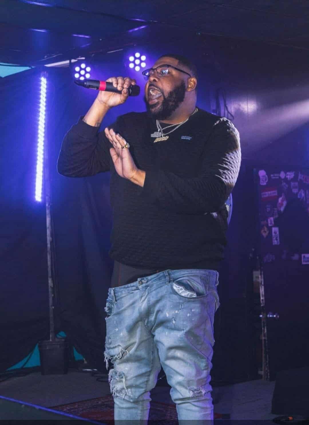 Godfather Bone performing