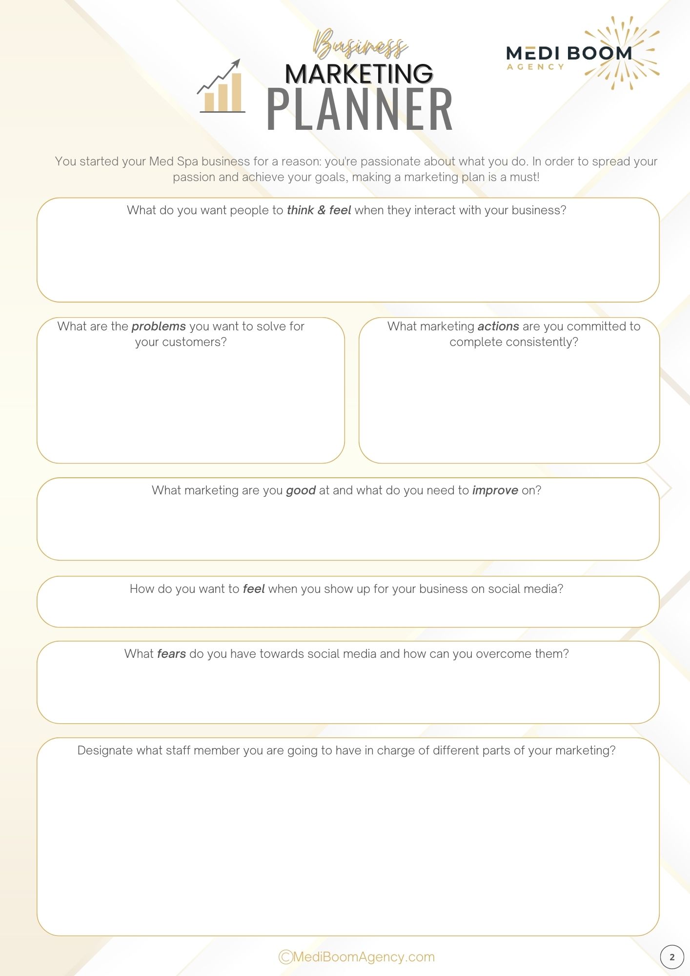 Med Spa Yearly Marketing Plan