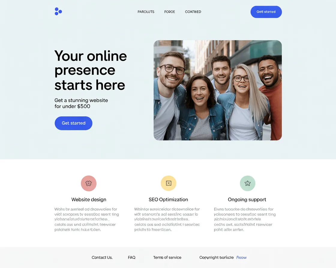 Business needing a website on a tight budget Business needing a website on a tight budget