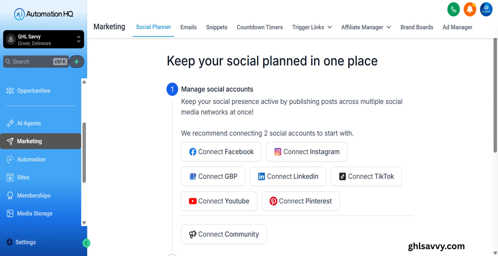 GHL Marketing GHL Marketing