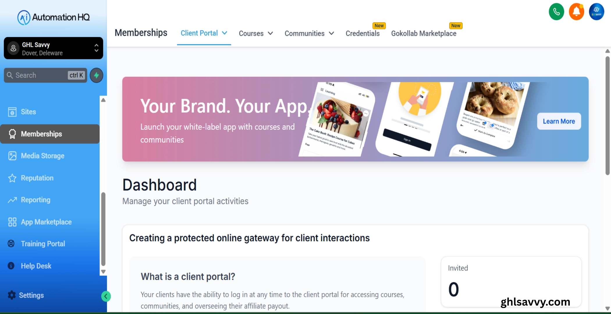 Gohighlevel Membership Gohighlevel Membership