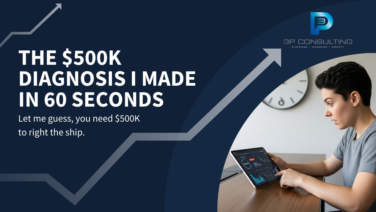 The $500K Diagnosis I Made in 60 Seconds