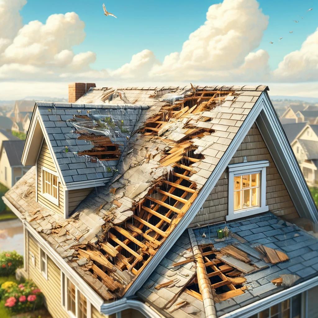 Experience the Thrill of Roof Damage in Patterson, California: A Tour of Broken Shingles and Leaky Surprises'