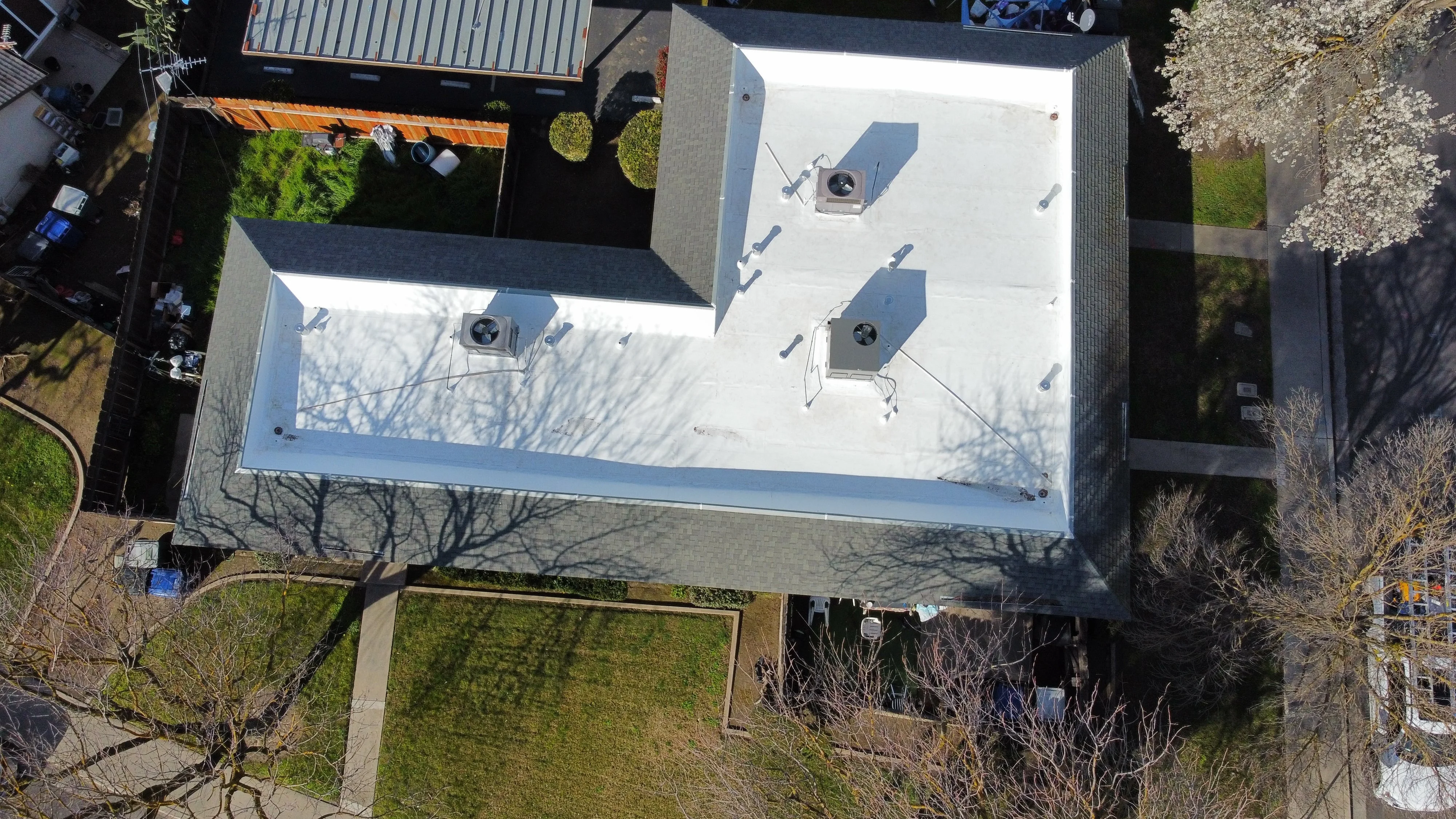 flat roof
