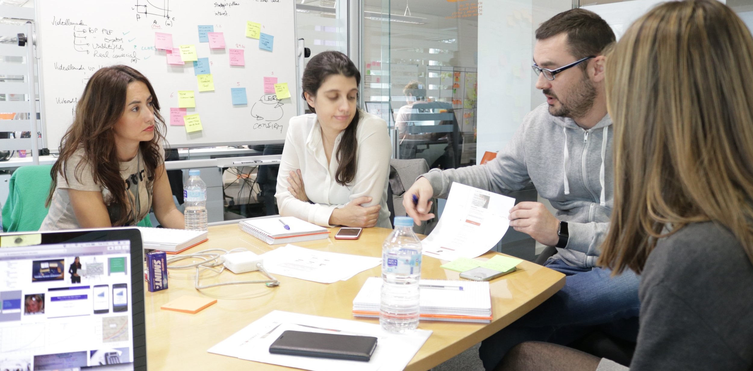 Young Professionals doing thematic planning Young Professionals doing thematic planning