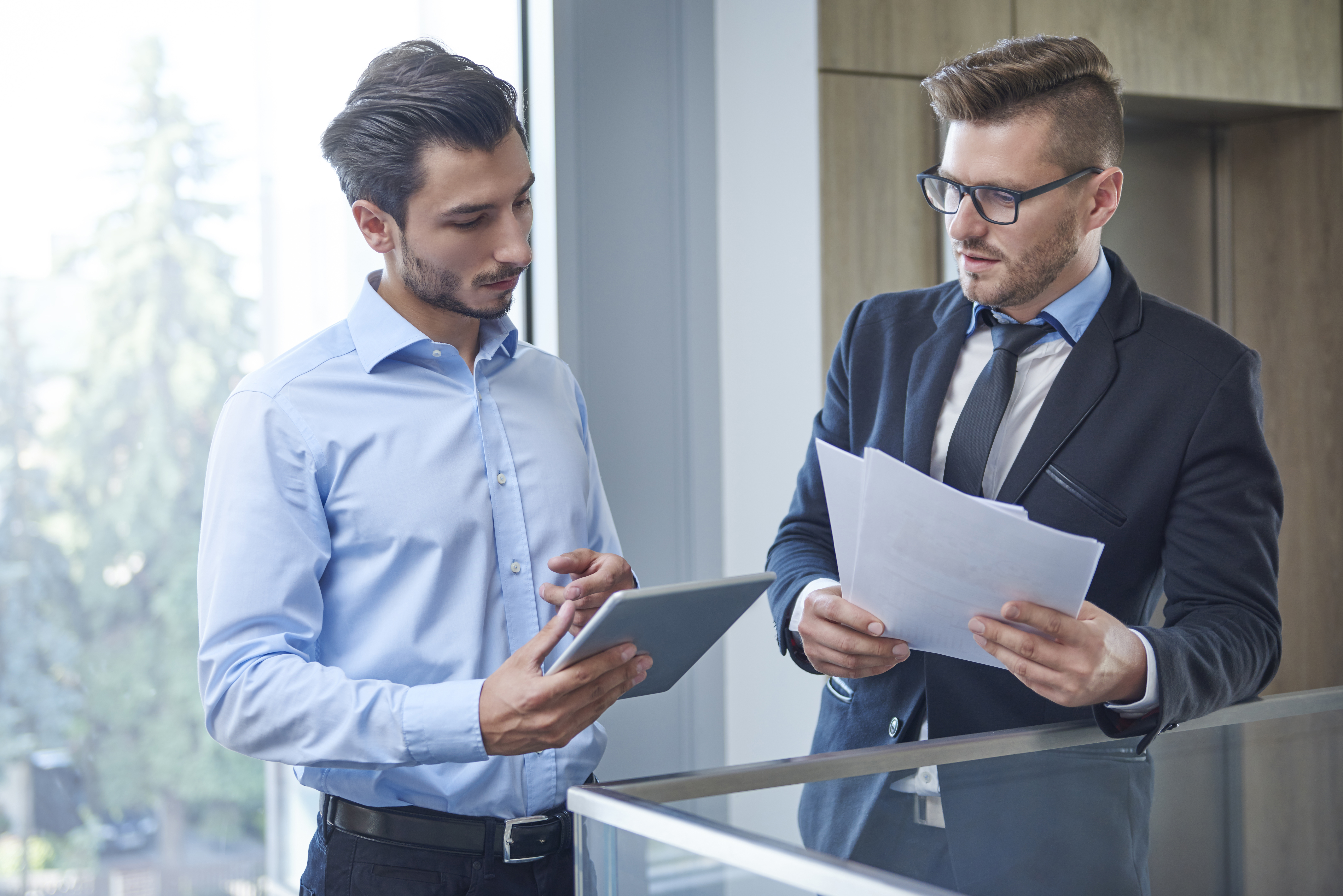 A business owner speaking with a NYLTA expert.
