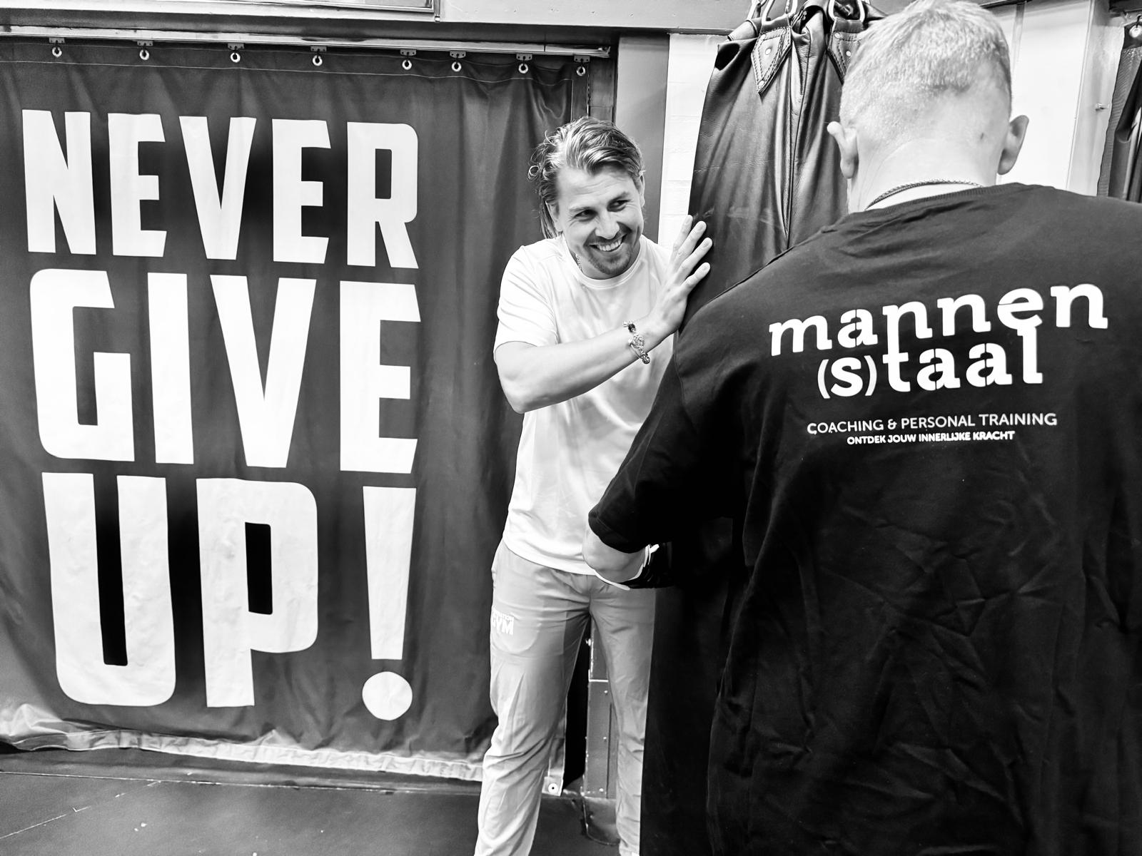Fysieke training als onderdeel van de Mannen(s)taal aanpak