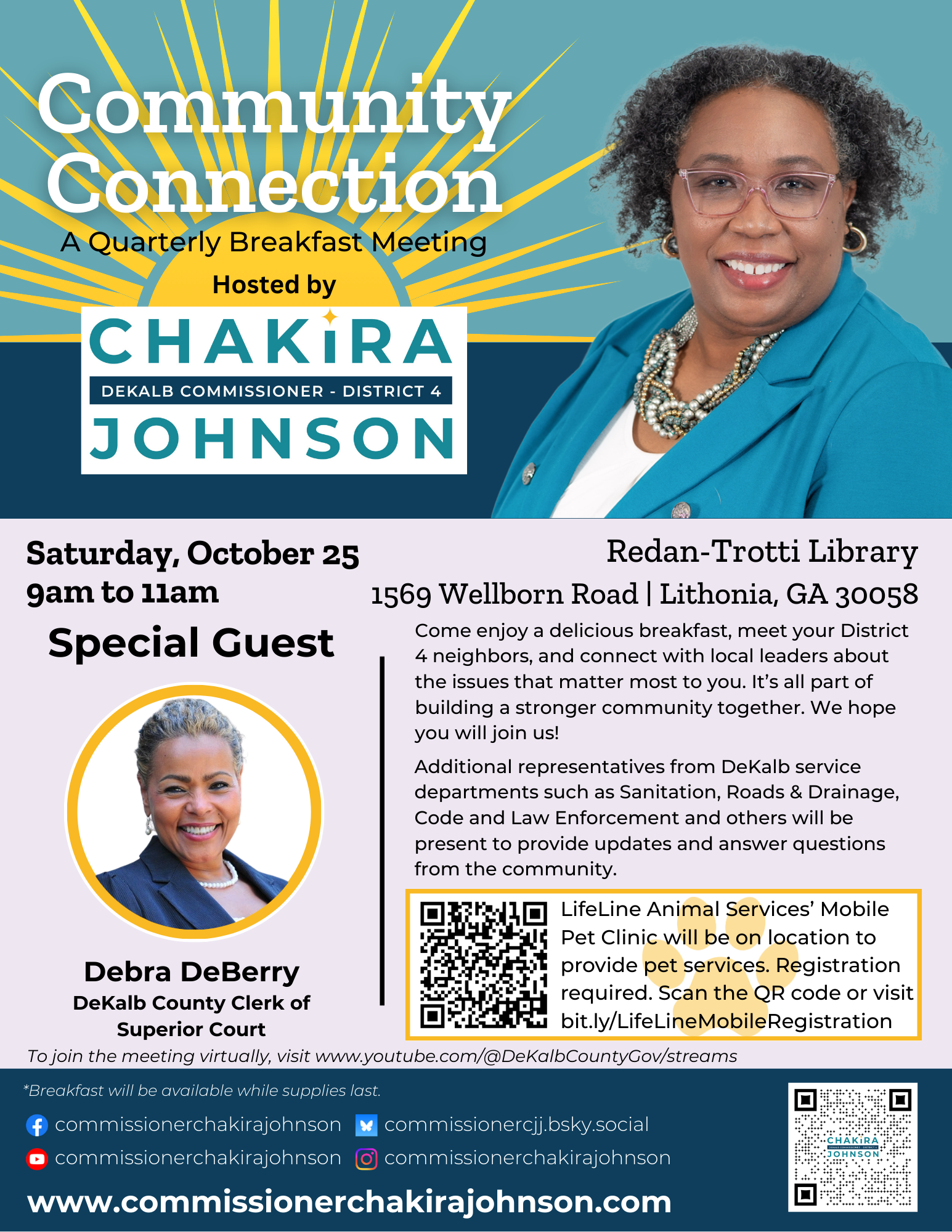 See this event on CommissionerChakiraJohnson.com