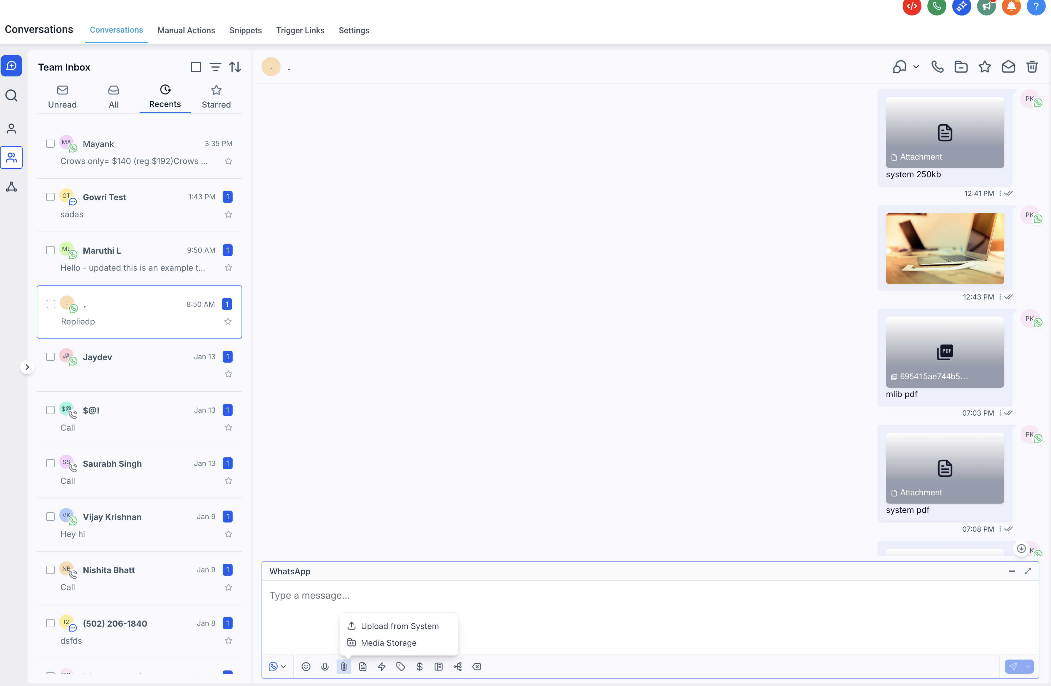 New: Rich WhatsApp Media Messaging in Conversations (Labs)