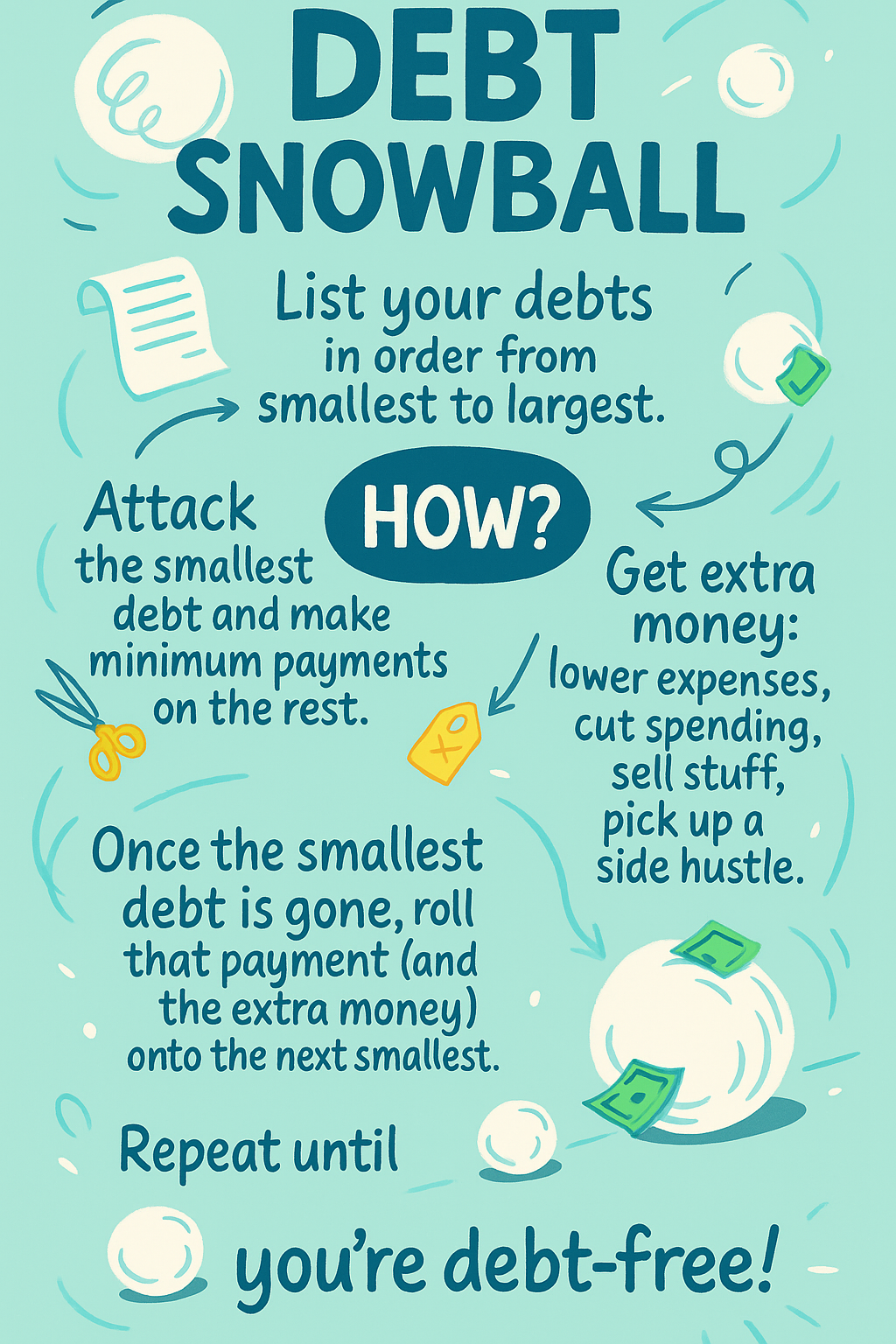Debt Method Infographic
