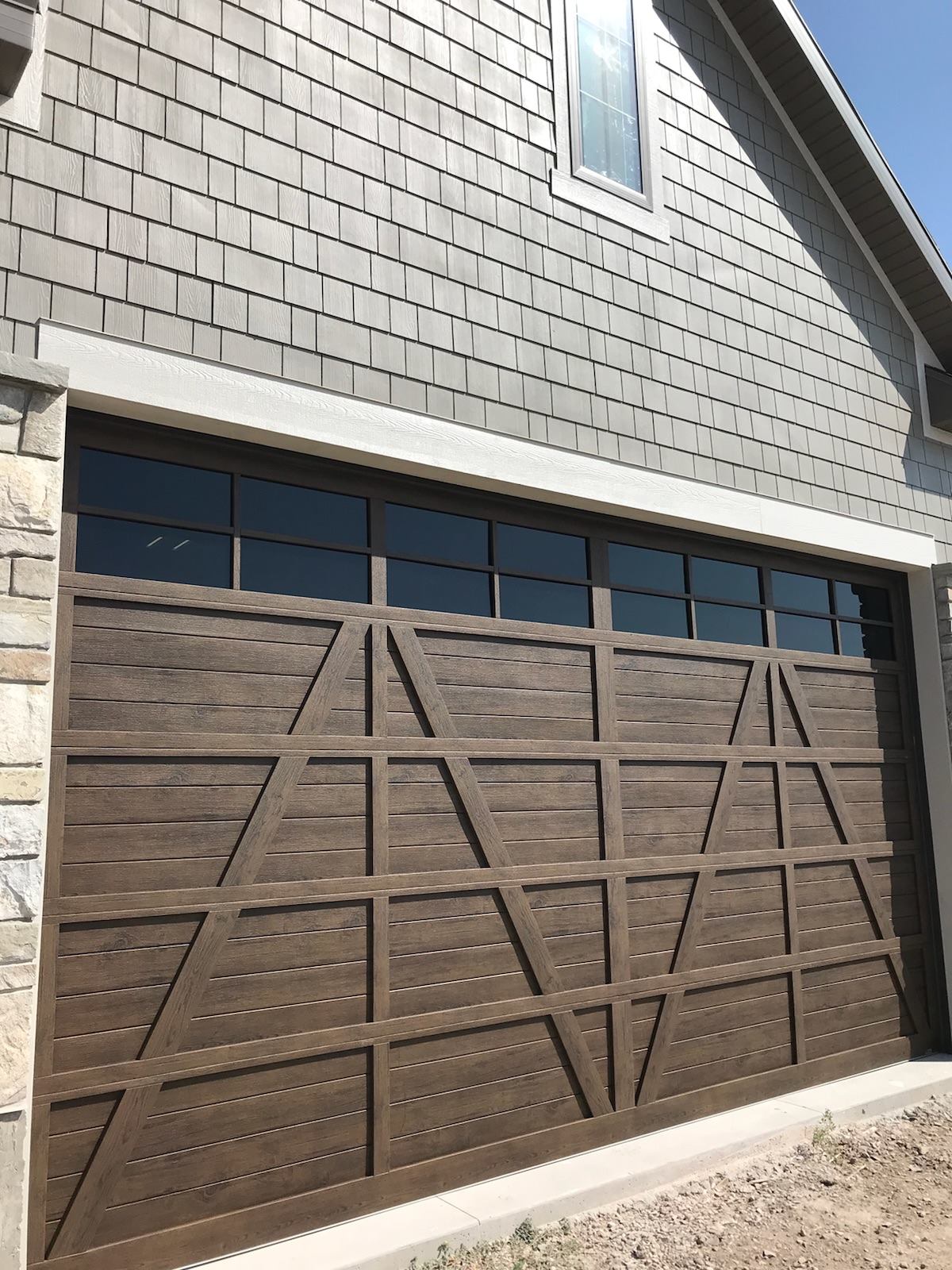 wood garage door, garage door, 
