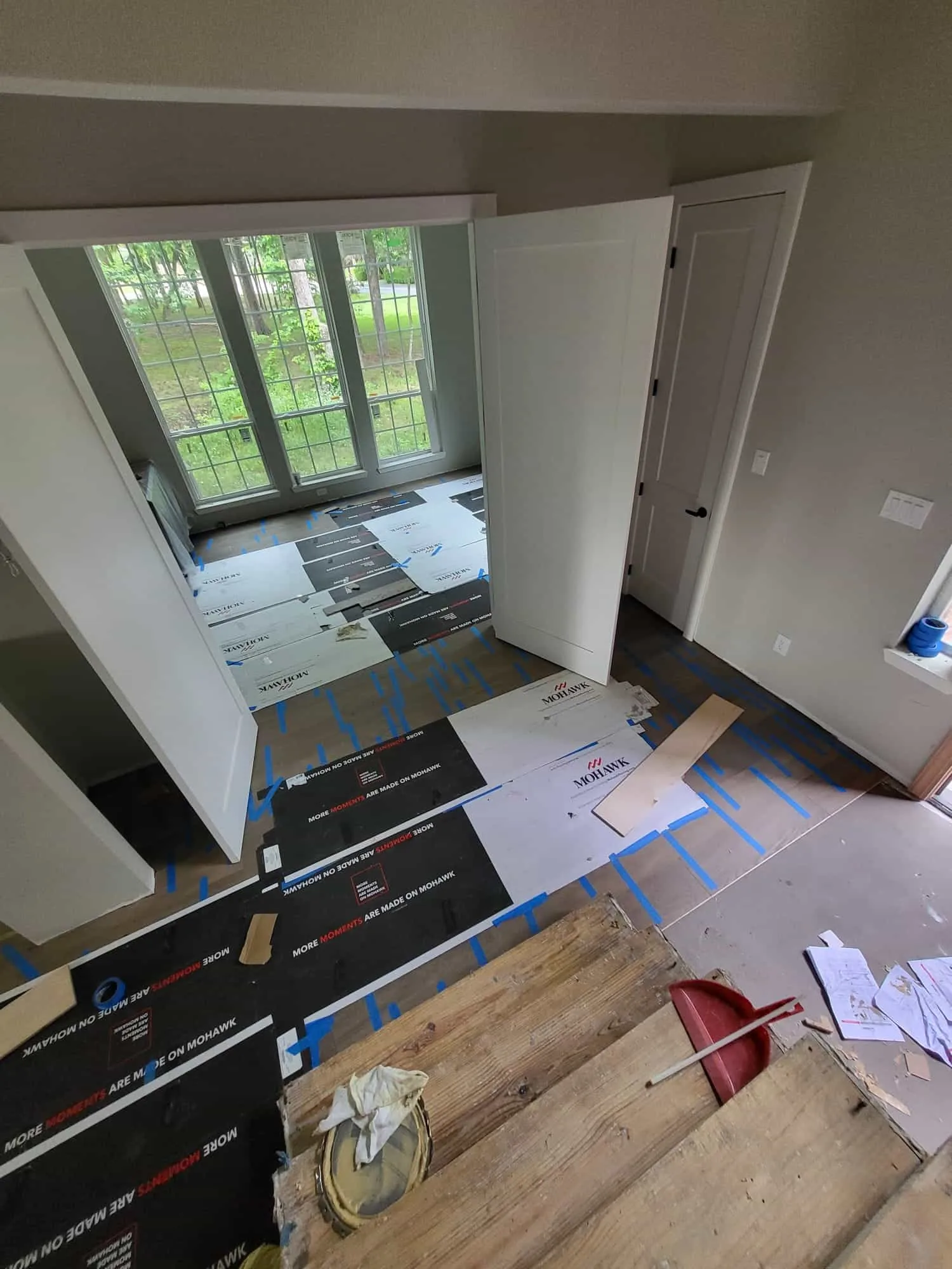 Hardwood Floor Installation 34