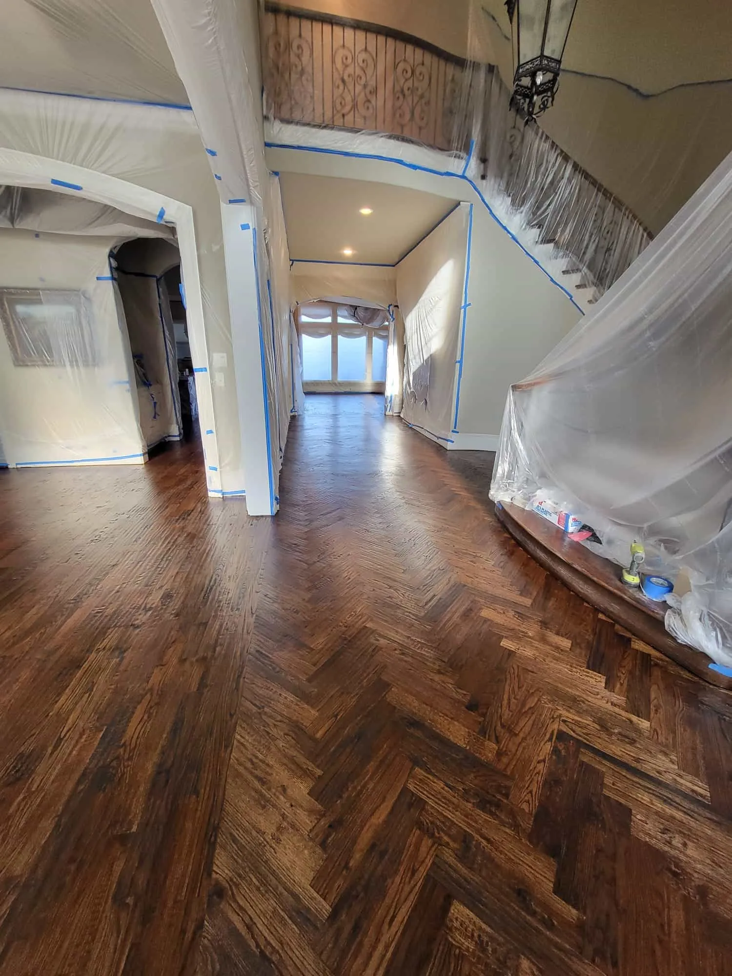 Hardwood Floor Installation 45