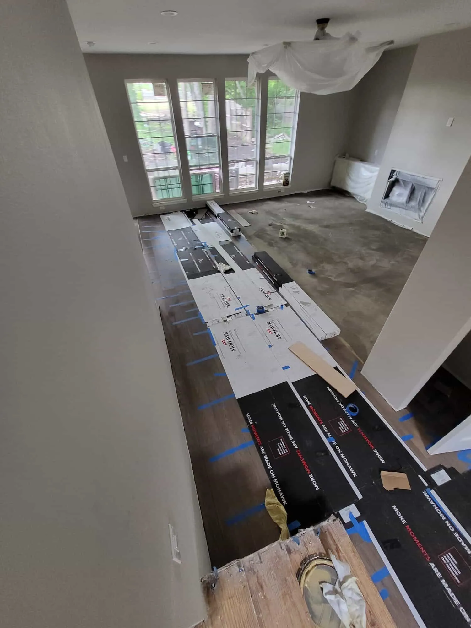 Hardwood Floor Installation 42