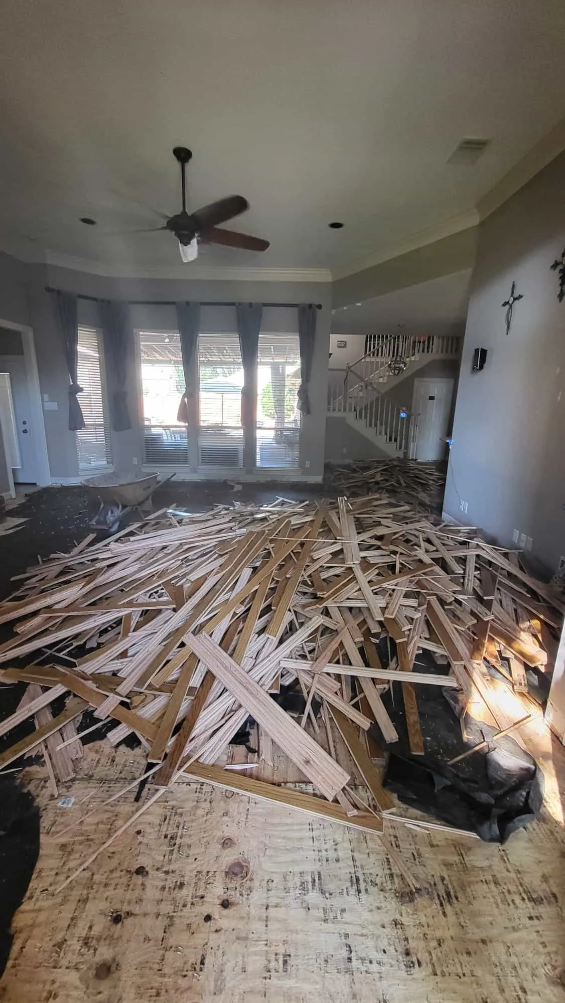 Hardwood Floor Installation 49