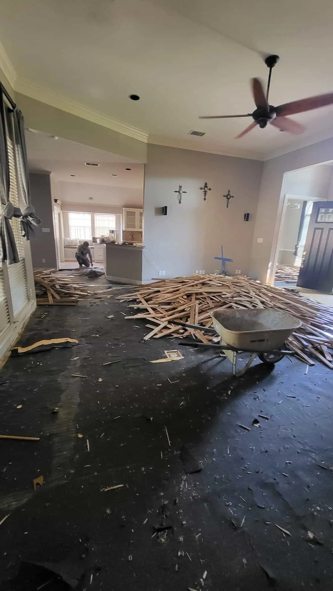 Hardwood Floor Installation 44