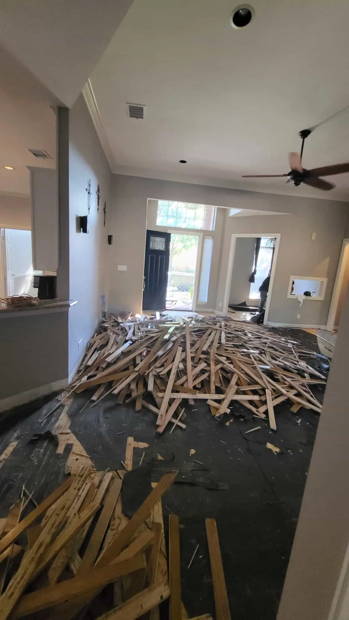 Hardwood Floor Installation 40