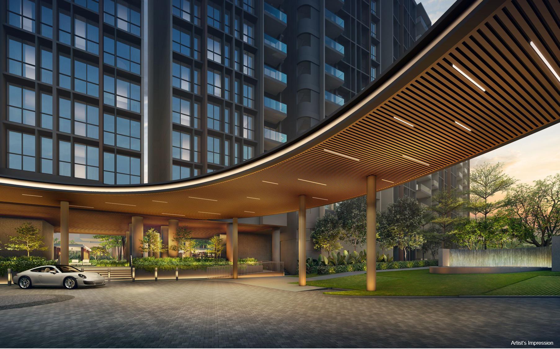 Aurelle of Tampines Entrance