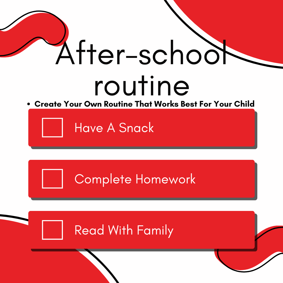 Daily After School Checklist For Children To Keep A Routine