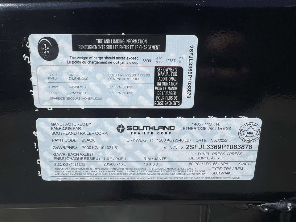 2023 Dump Trailer