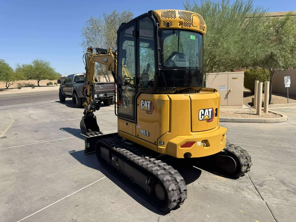 2023 Enclosed Cab Mini Excavator