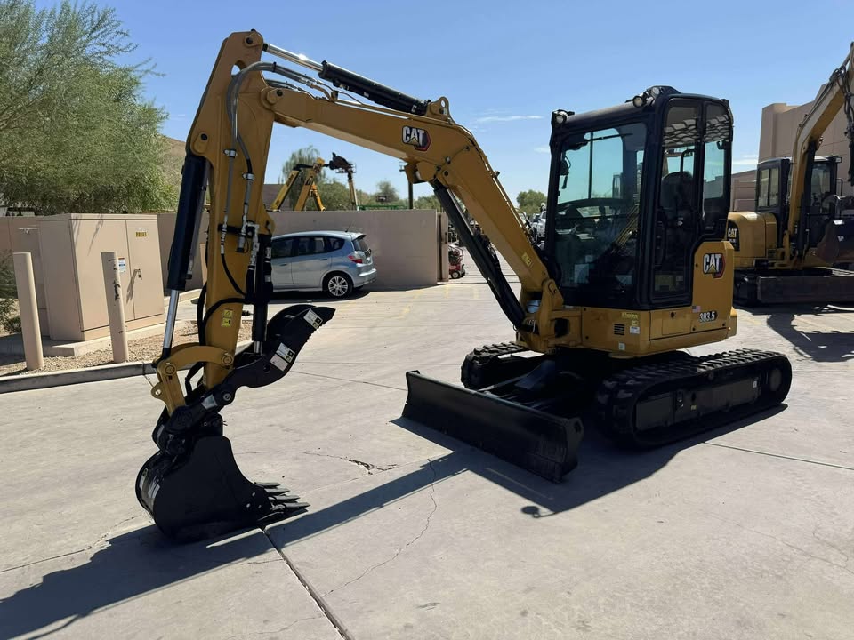 2023 Enclosed Cab Mini Excavator