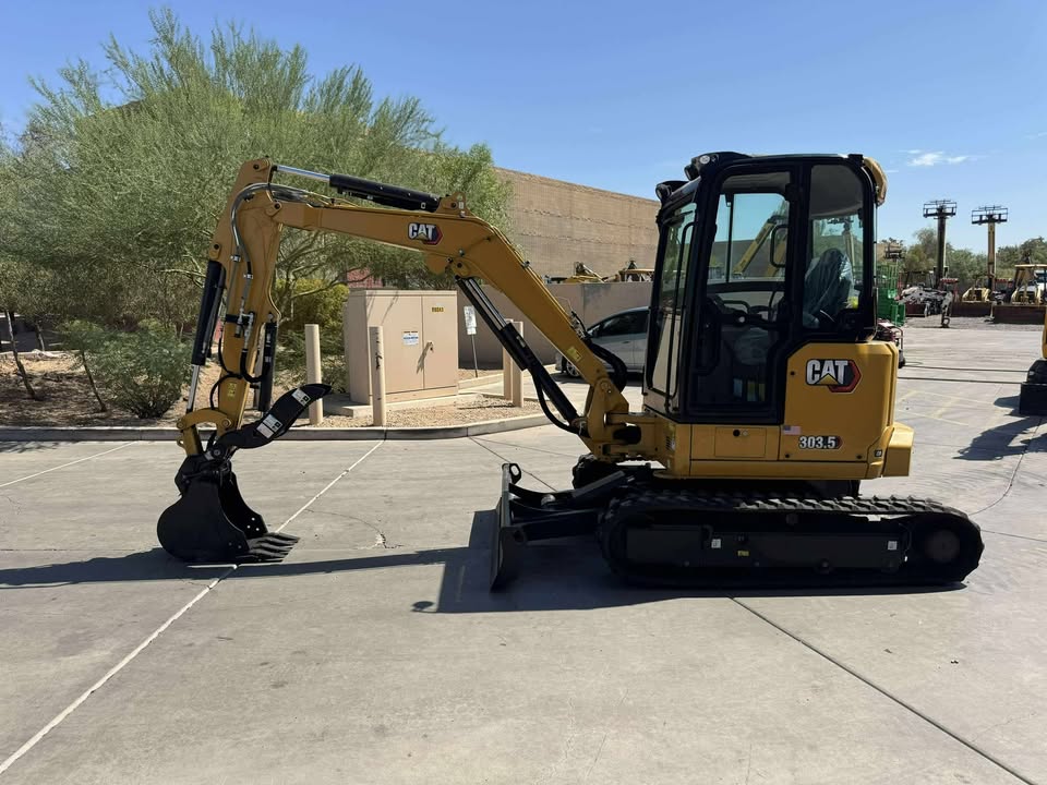 2023 Enclosed Cab Mini Excavator