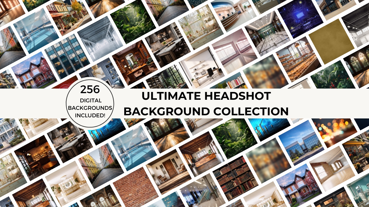 The ultimate headshot background collection by The Imaginator Studio