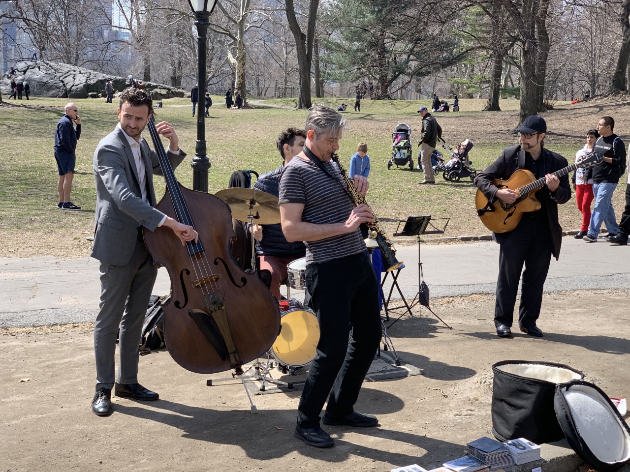 Musicians in central park