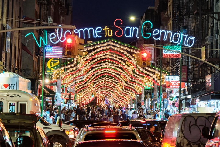 San Gennaro sign