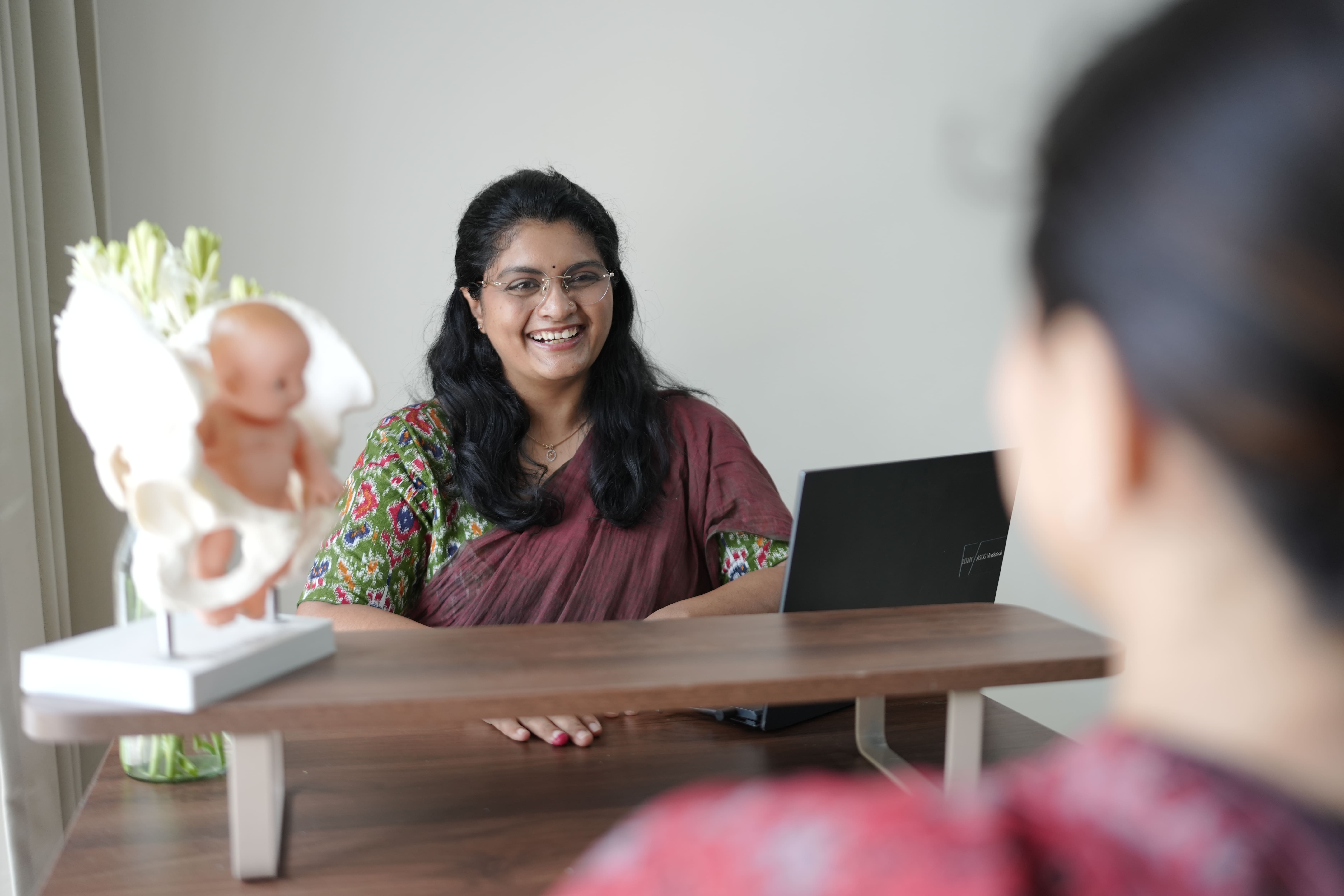 Gentle meditation hands