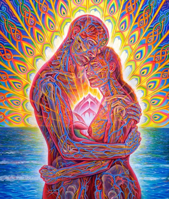 Art by Alex Gray Art by Alex Gray