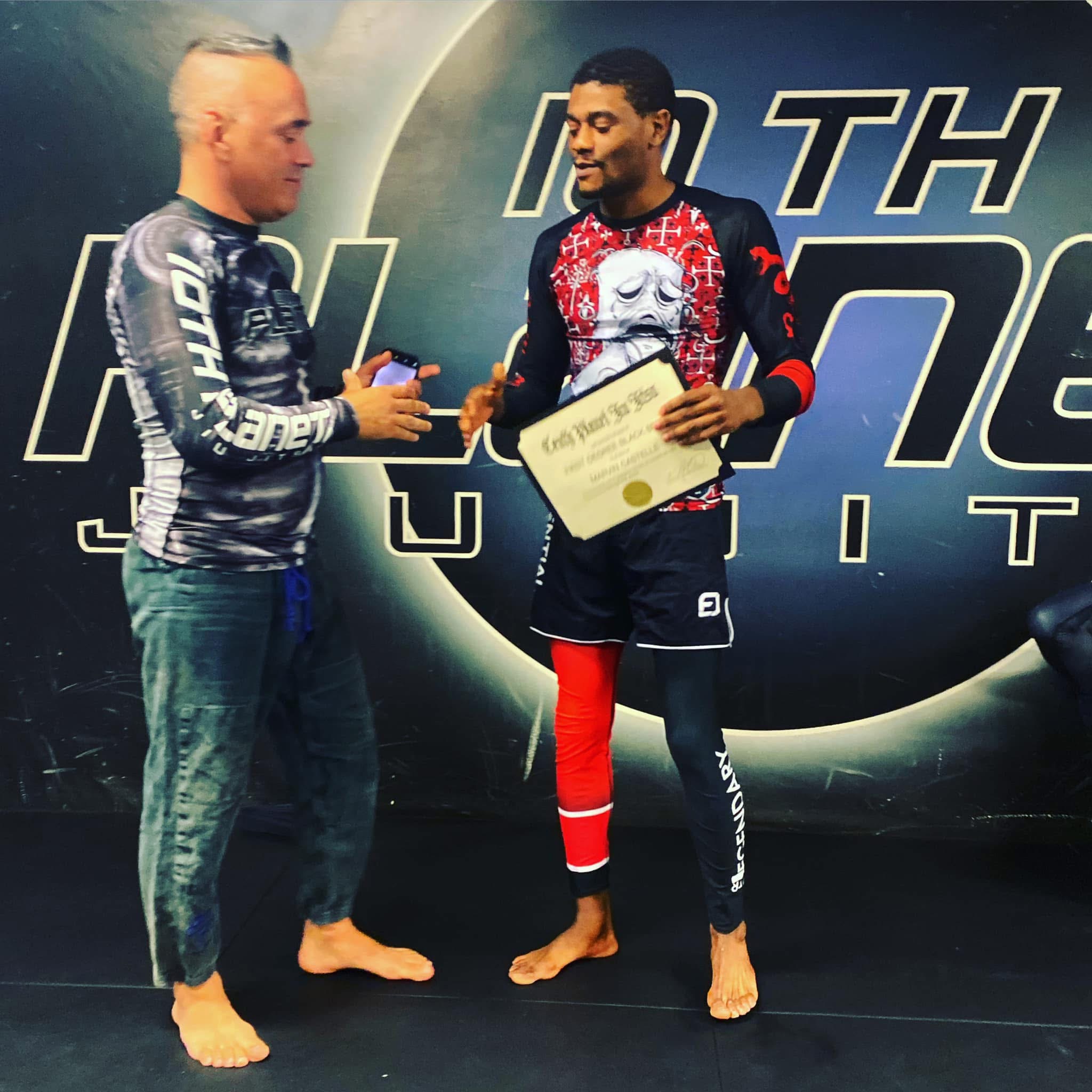 marvin castelle black belt first degree