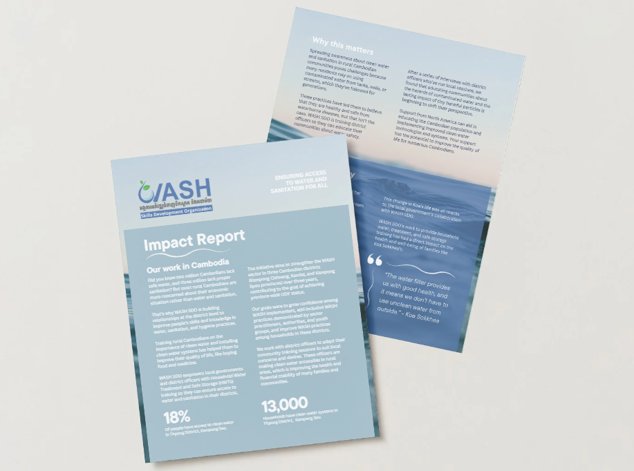 Impact report - Cawst Impact report - Cawst