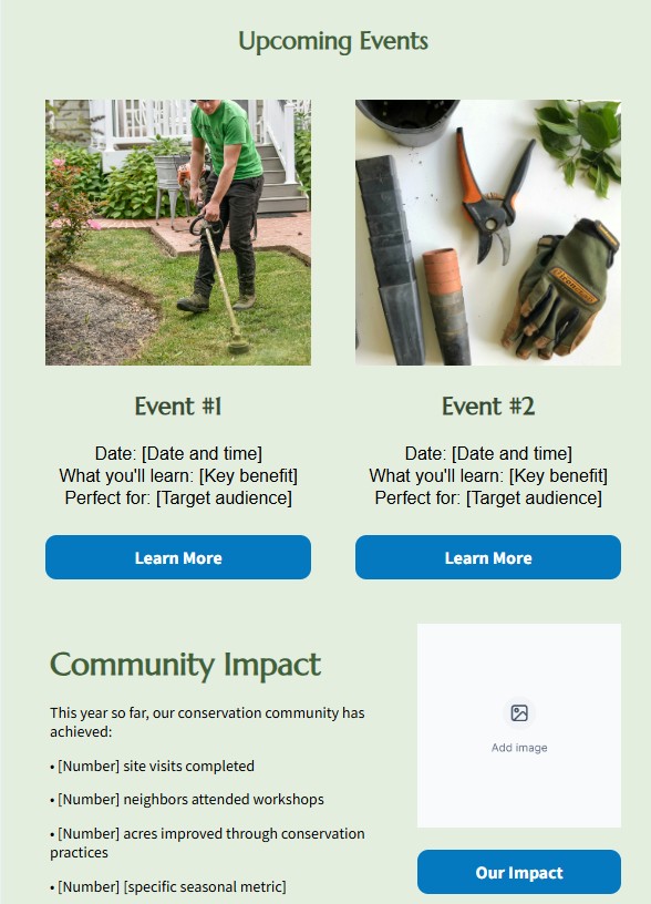 snippet of mcd newsletter template snippet of mcd newsletter template