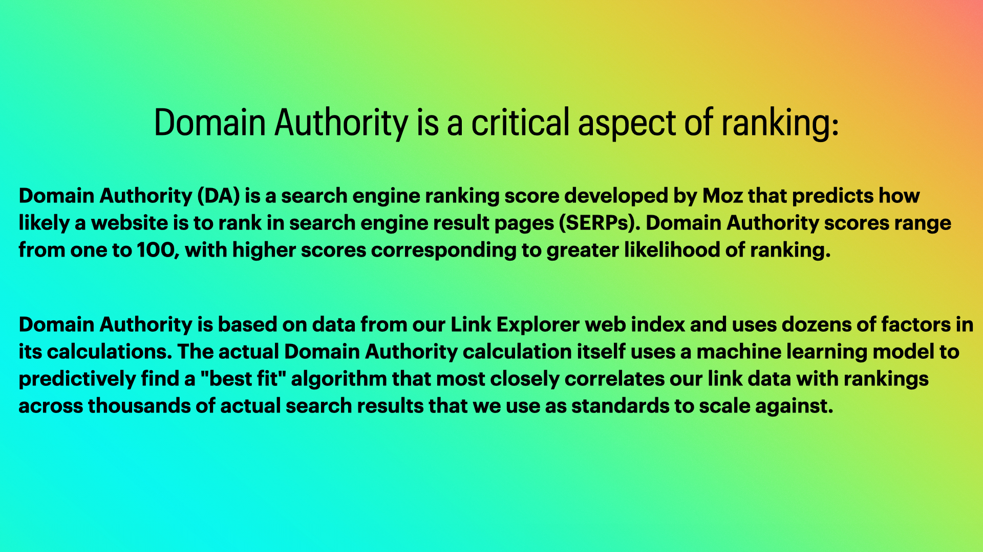 SEO basics