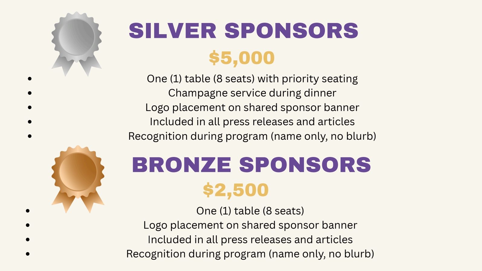Sponsorship details 3