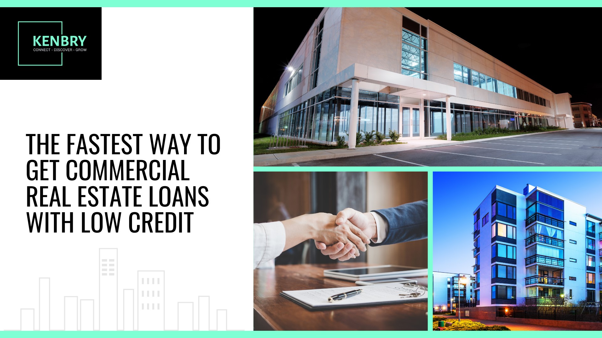 The Fastest Way to Get Commercial Real Estate Loans With Low Credit